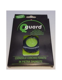 Ciondolo cerchio forato shungite 2