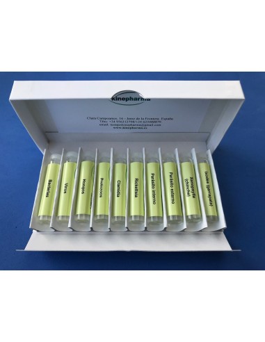 Teste dos diferentes tipos de infecções