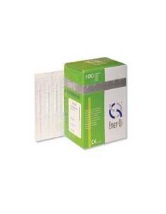 Aguja acupuntura bañada oro sin guía