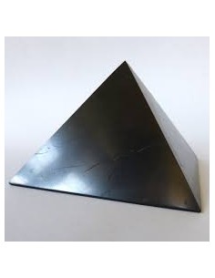 Pirâmide shungite 7 cm lado