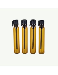 Fiala in vetro ambrato profumo, 2ml 2