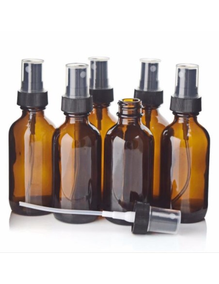 Vaporisateur verre ambre 60 ml