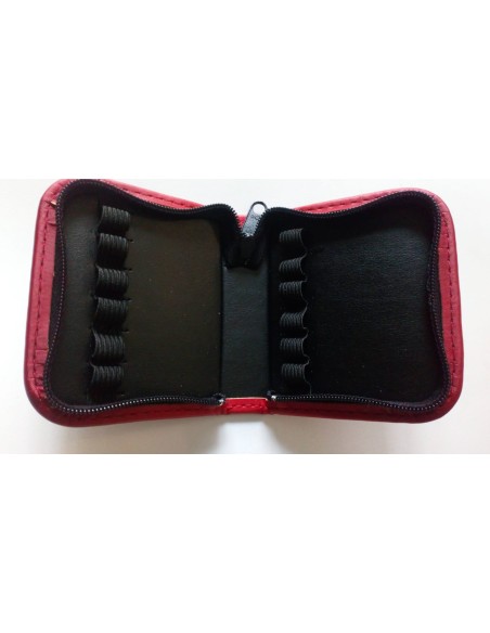 Estuche piel 12 u.