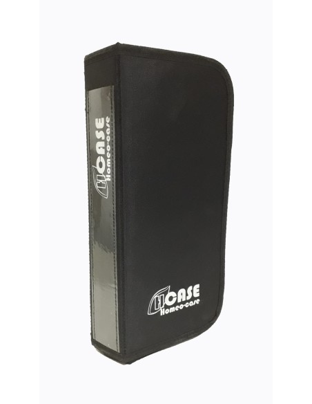 Pochette de rangement 70 u. homéopathie noir