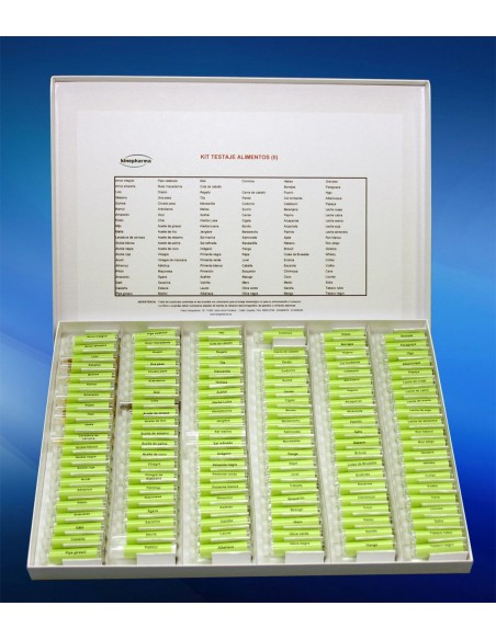 Test d´allergies alimentaires