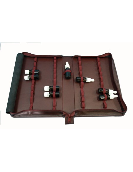 Estuche piel, tubos anchos 40 u