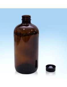 Flacone in vetro con tappo a vite sigillato da 500 ml 2