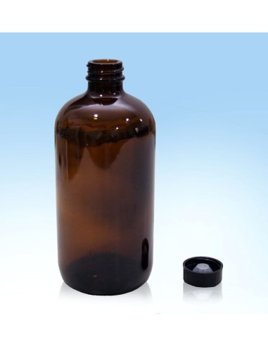 Botella 500 ml con  tapón a rosca precintado