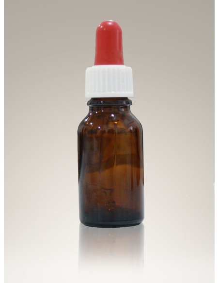 Bottiglia scura con contagocce 15 ml