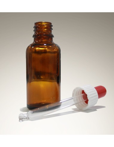 Bottiglia scura con contagocce 15 ml