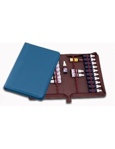 Estuche piel flores Bach 2