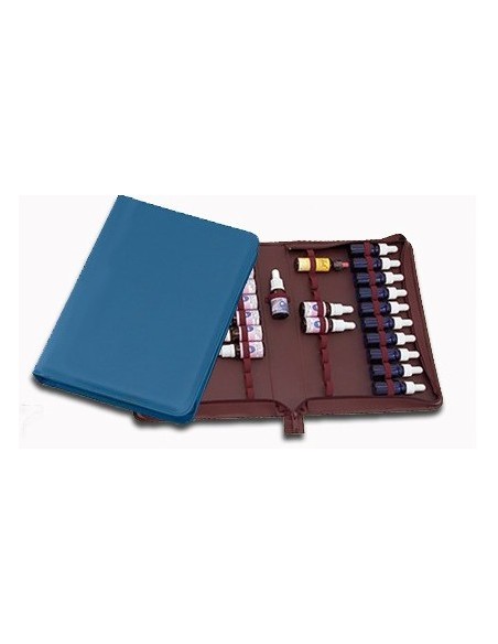 Estuche piel flores Bach