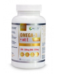 Omega 3 1000mg + vitamina E | 90 capsule