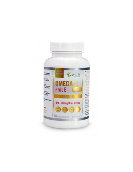 Omega 3 1000mg + Vitamina E |90 cápsulas