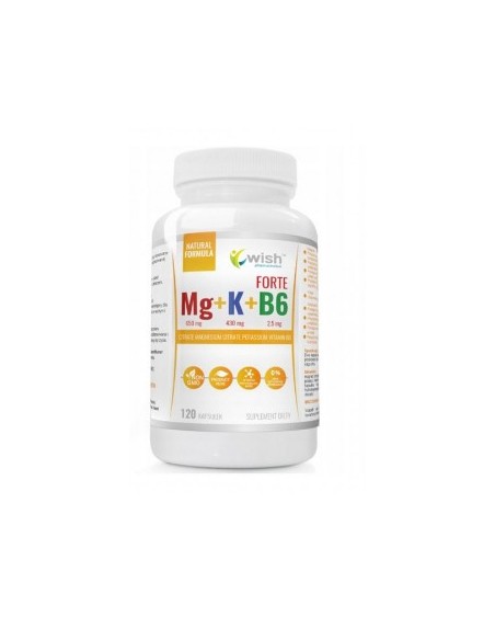 Magnesio + Potasio + Vitamina B6 |120 cápsulas