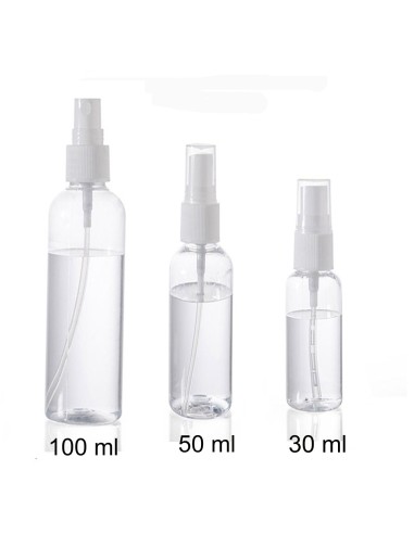 Botella plastico spray 30ml