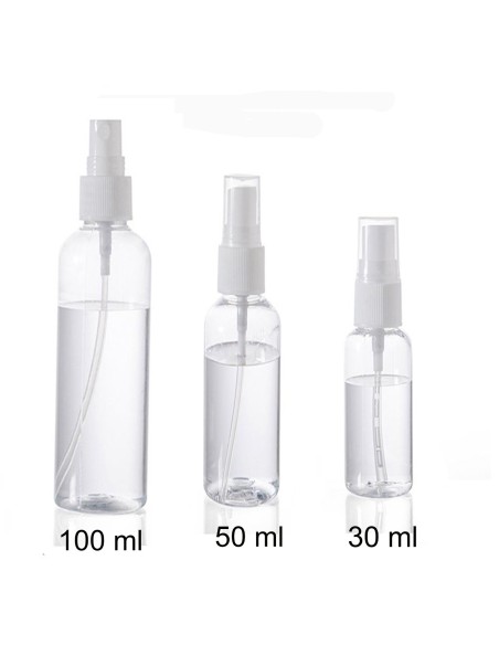 Botella plastico spray 30ml