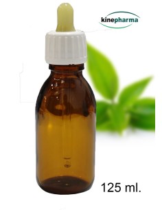 Flacon en verre avec comptegouttes 60ml large bouche 2