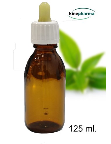 Bottiglia con contagocce 60 ml a bocca larga