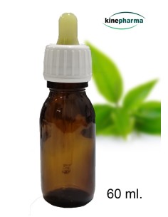 Botellita 60ml con cuentagotas boca ancha