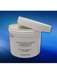 Bolitas sacarosa 250 g en granulos
