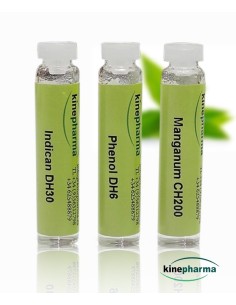 Ampollas a distintas diluciones