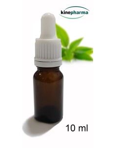 Bottiglia scura con contagocce 10 ml 2