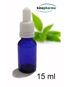 Botella marrón 15 ml con cuentagotas