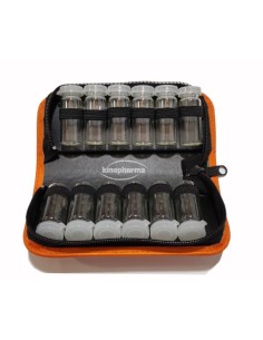 Étui en cuir gros tubes 40u 2