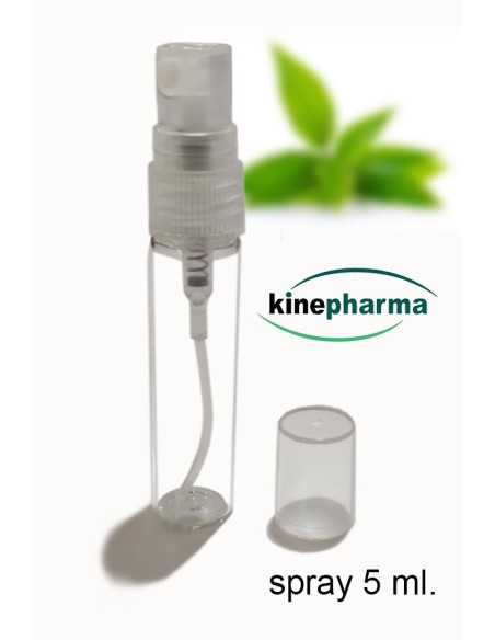 Vaporisateur pour échantillon en verre 5 ml