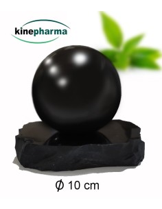Esfera con peana de Shungita 2