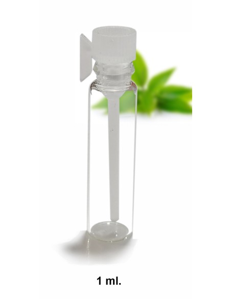 Frasco de vidro de perfume, 1ml