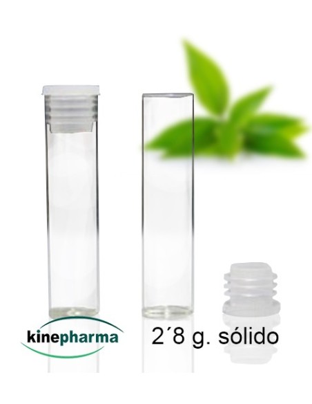 Tubito cristal 2,8 g. para solido