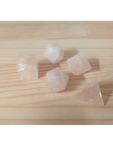 Kit gemas reiki cuarzo rosa