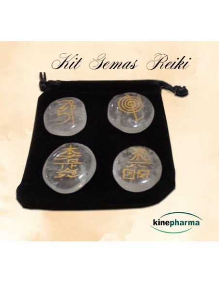 Kit de pierres précieuses en cristal de quartz Reiki