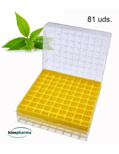 Caja de almacenamiento criogénico 81 uds