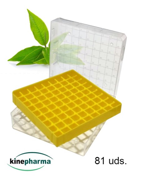 Caixa de armazenamento criogênica 81 unidades