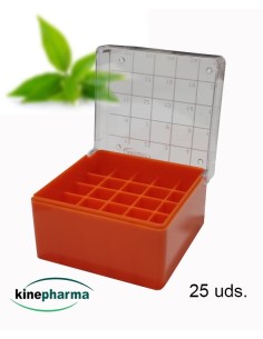 CryoBox  estante para viales de policarbonato 25 uds
