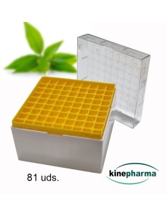 Caja de almacenamiento criogenico 81 uds (95mm) 2