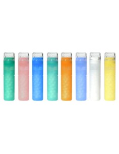 Tubos gránulos traslucidos