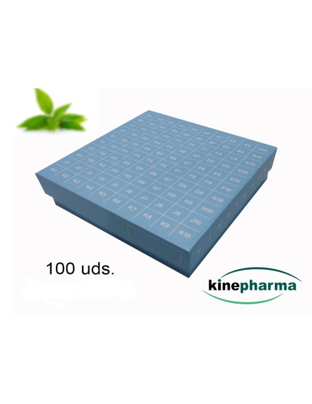 Boîte de cryoconservation et congélation 100 unités