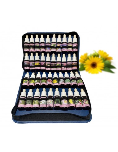 Set in astuccio pelle fiori di Bach 15ml