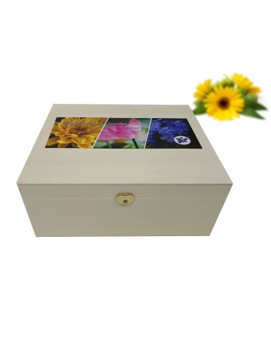 Set fleurs de Bach 15ml en coffret bois