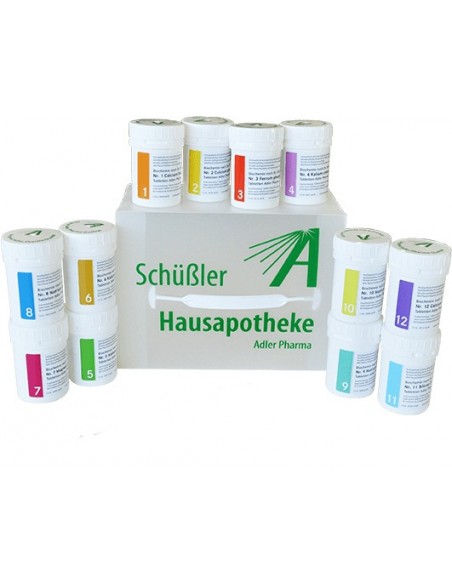 Set de  sales de Schüssler: Nr. 1-12 (100g)