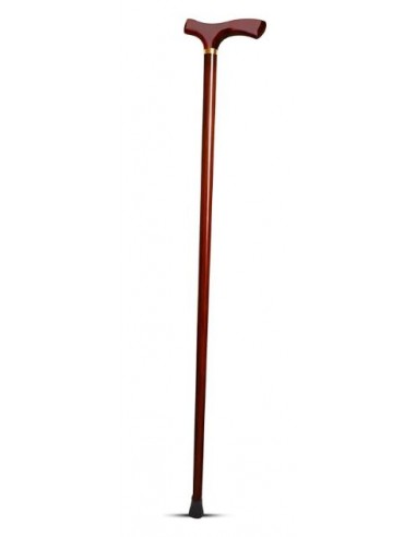 Bastones madera ergonómico y semi curvo (anillo...