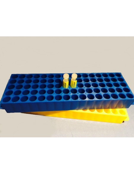 Estante para tubos y microtubos