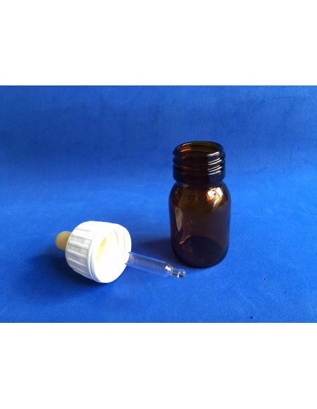 Botellita 30ml con cuentagotas boca ancha
