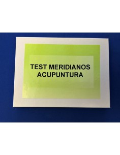 Test meridianos de acupuntura 2