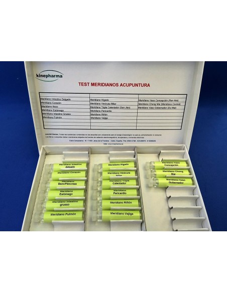 Test meridiani di agopuntura