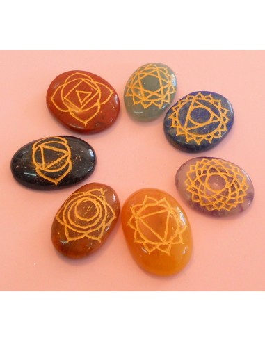 Kit gemas mandalas chakras